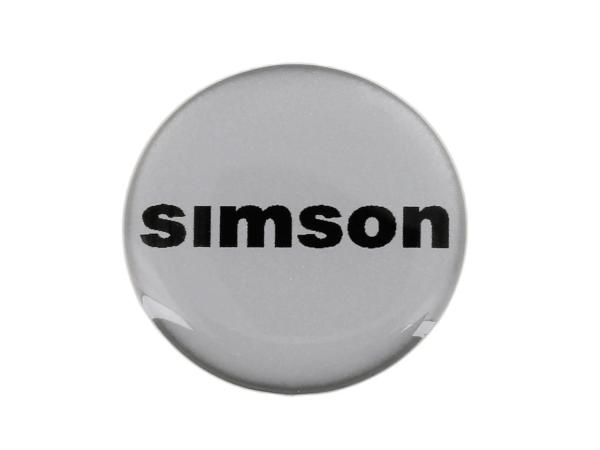 Klebefolie - Logo "SIMSON" für Bremssattel,  10073128 - Bild 1