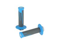 Clamp-On Griffsystem "Full Diamond" Neon Blau, für Schnellgasgriff
