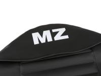 Sitzbezug strukturiert, schwarz mit MZ-Schriftzug - für MZ TS125, TS150, Art.-Nr.: 10055999 - Bild 2