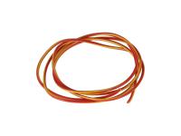 Kabel - Rot/Gelb 0,50mm² Fahrzeugleitung - 1m, Art.-Nr.: 10001776 - Bild 1