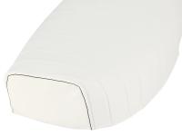 seat cover structured, white, black stitching - for Simson S50, S51, S70, KR51/2 Schwalbe, SR4-3 Sperber, SR4-4 Habicht, Item no: 10039066 - Image 5