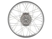 Tuning spoke wheel 1.5 x 16" polished alloy rim + stainless steel spokes - for Simson S51, S50, KR51 Schwalbe, SR4, Item no: 10070095 - Image 4