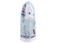 Kinder T-Shirt "STS-Kutte" - Weiß/Jeans, Item no: 10075932 - Image 3