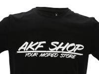 T-Shirt "AKF Shop - your moped store" in Schwarz, Art.-Nr.: 10070108 - Bild 3