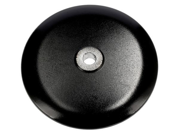 Deckel für Radnabe vorn, Aluminium, schwarz glänzend,  10071454 - Bild 1