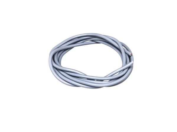 Kabel - Grau 0,50mm² Fahrzeugleitung - 1m,  10001766 - Bild 1