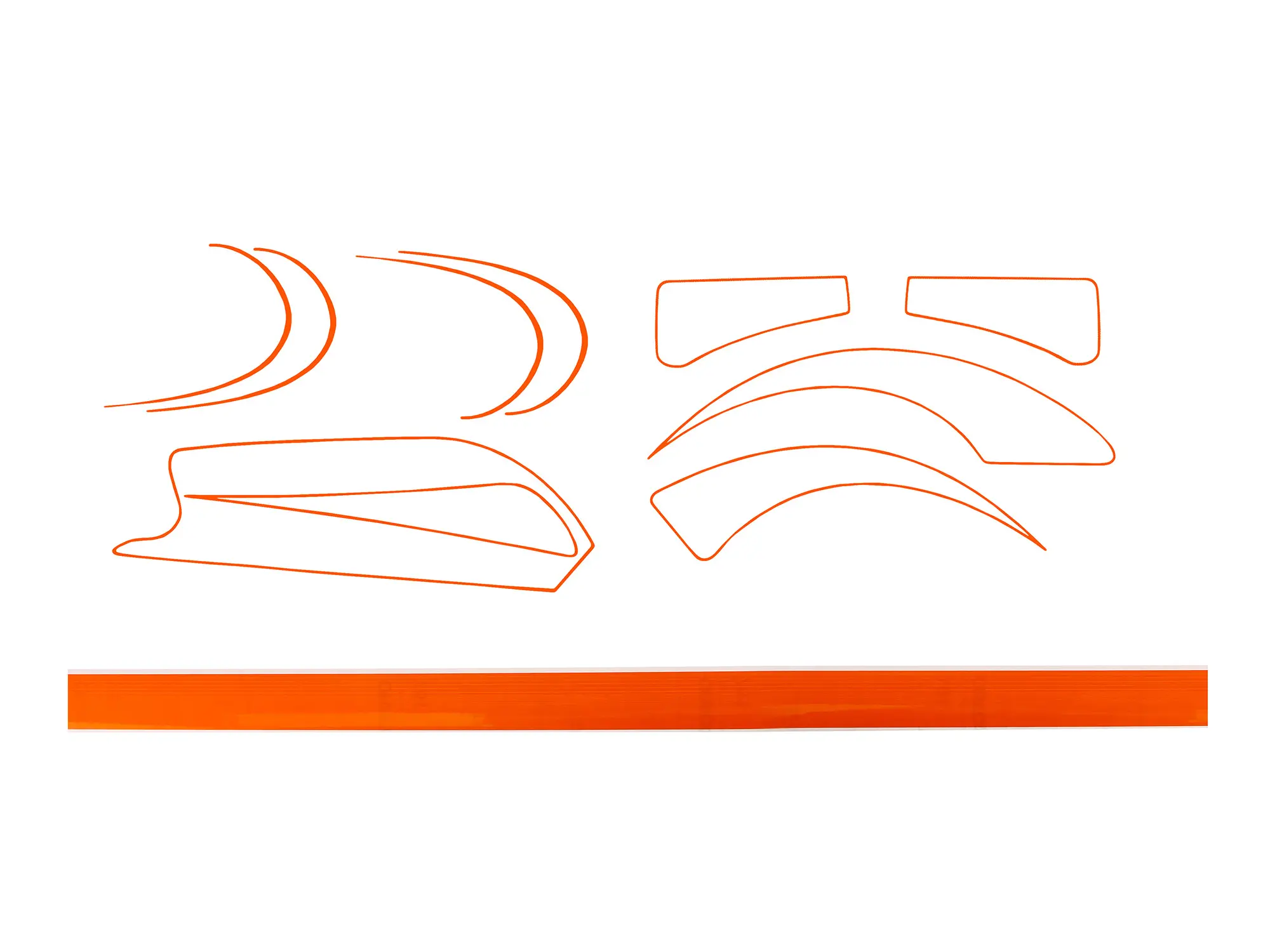 Liniensatz SR2, SR2E Orange, Art.-Nr.: 10016654 - Bild 1