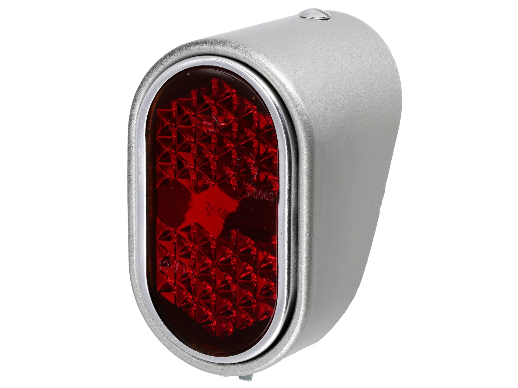 Taillight oval complete, red - Simson SR2, KR50, Item no: 10072987 - Image 1