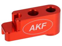 AKF CNC Distanzstück, Bremsgegenhalter Nabe hinten, Rot eloxiert - für Simson S51, S50, SR50, Schwalbe KR51, SR4