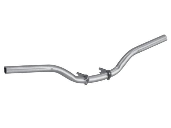 Fußrastenträger Enduro, rechts verlängert, grundiert + Silber beschichtet - Simson S50, S51, S70,  10075900 - Bild 1