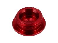 Verschlussschraube Rot, Aluminium eloxiert (Öleinfüllöffnung), ohne O-Ring, Art.-Nr.: 10070431 - Bild 2