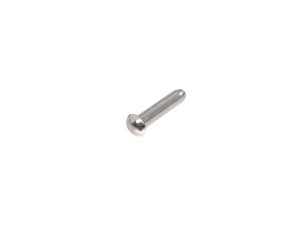 Half round grooved nail 4x20 DIN 1476,  10066252 - Image 1