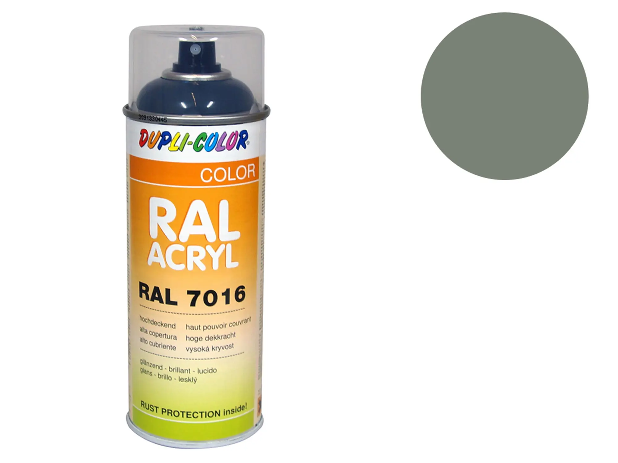 Dupli-Color Acryl-Spray RAL 7033 zementgrau, glänzend - 400 ml, Art.-Nr.: 10064851 - Bild 1