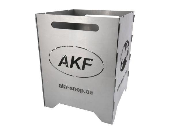 Feuerkorb aus Stahlblech "AKF Shop - your moped store",  10072738 - Bild 1