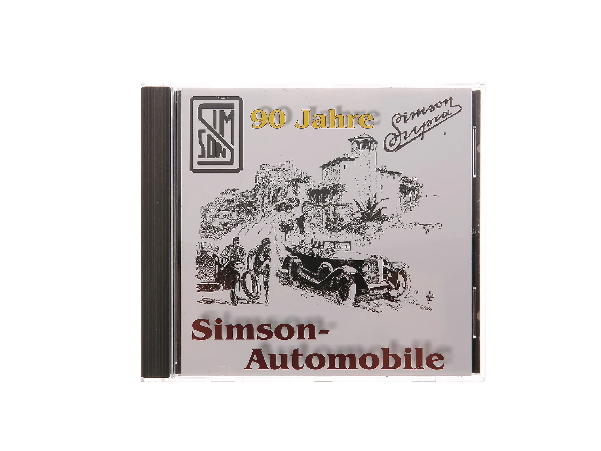 CD, SIMSON Automobile -Der fast vergessene Oldtimer- (Entwicklung SIMSON-Automobile 1911-1934, Ersatzteilkatalog, Werbekatalog, Zeitdokumente), Art.-Nr.: 10059456 - Bild 1