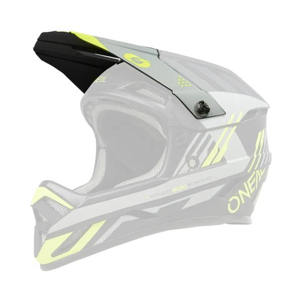 Visor BACKFLIP Helmet STRIKE V.23 black/neon yellow,  10074316 - Image 1