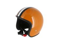 ARC Helm "Modell A-611" Retrolook - Ocker mit Streifen, Art.-Nr.: 10071221 - Bild 6