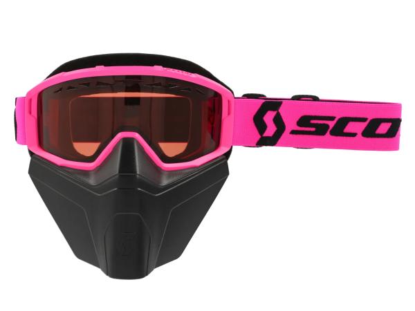 SCOTT Primal Safari Facemask - Schwarz/Pink,  10076945 - Bild 1