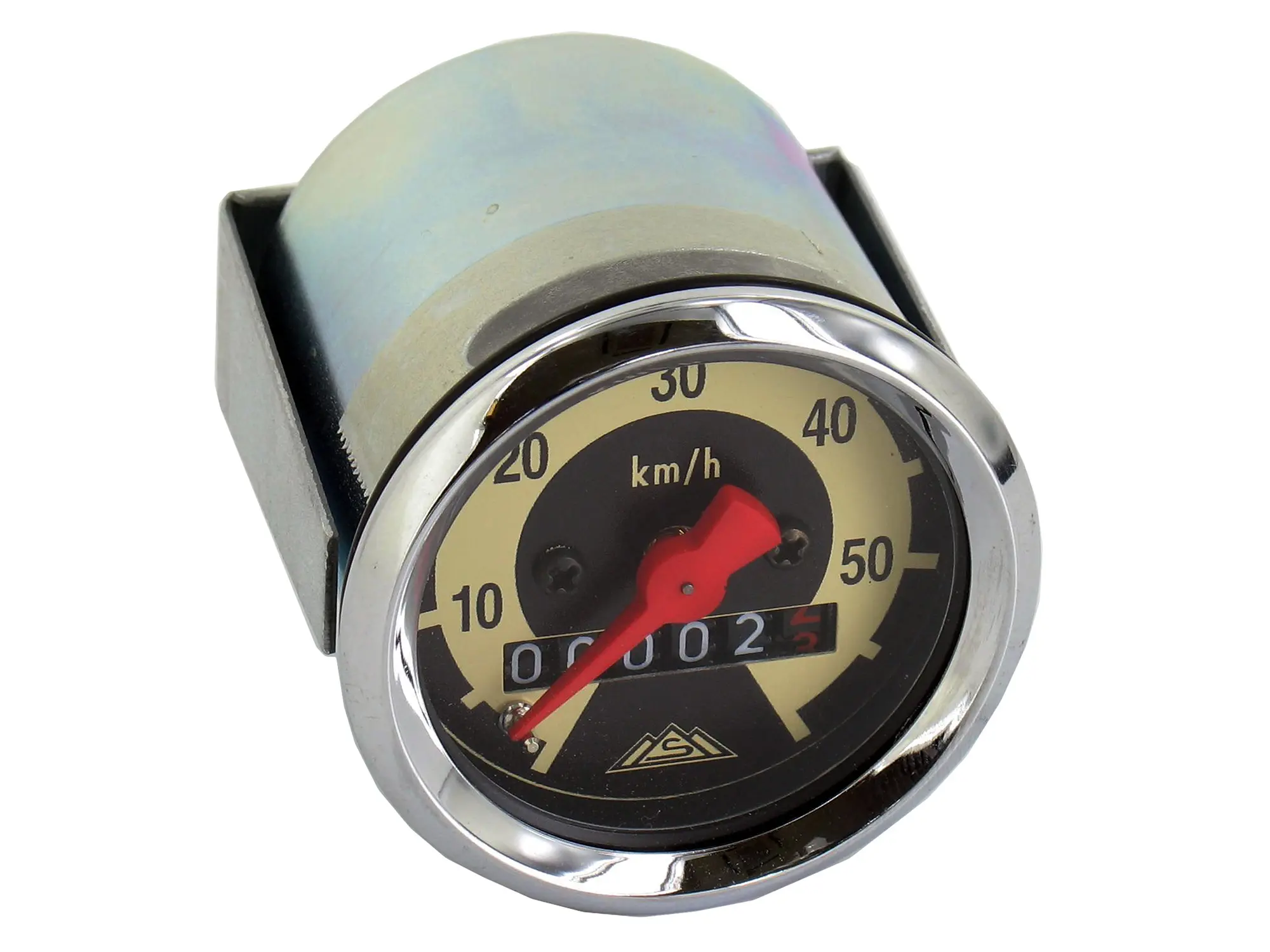 Tachometer SR2E, SR4-1, KR50, Ø48mm, 60-km/h-Version - gewölbtes Tachoglas, Art.-Nr.: 10063117 - Bild 1