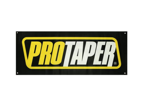 Banner "ProTaper" 120x48cm - Schwarz/Gelb/Weiß,  10072514 - Bild 1