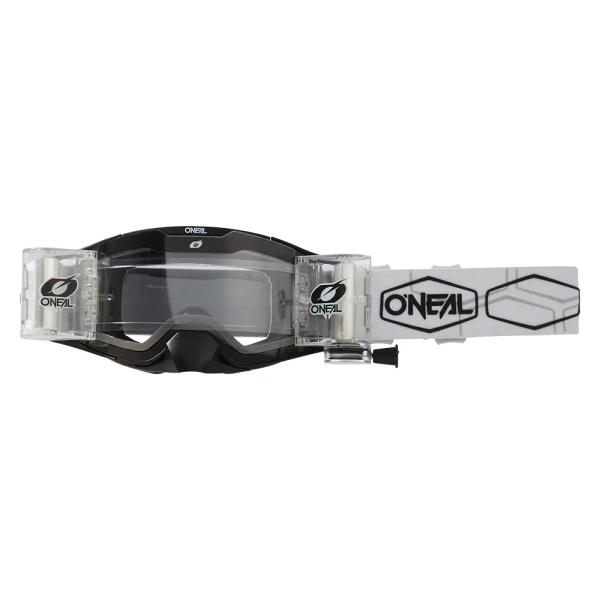 B-30 ROLL OFF Goggle HEXX V.22 black/white - clear,  10074210 - Image 1