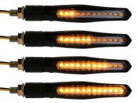 Set: 2x Blinker 12V LED, mit Lauflicht slim - für Moped und Motorrad, Item no: 10076889 - Image 4