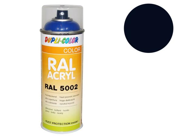 Dupli-Color Acryl-Spray RAL 5004 schwarzblau, glänzend - 400 ml,  10064789 - Bild 1