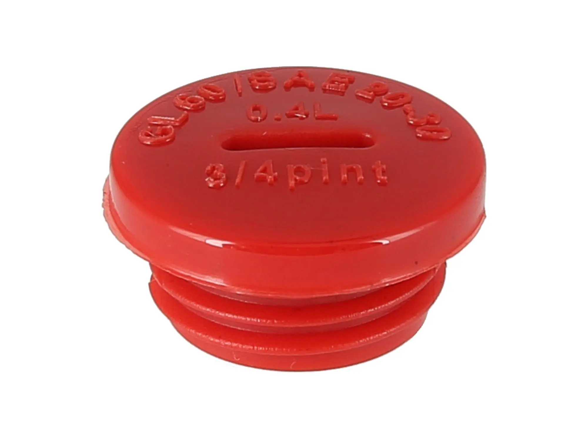 Verschlussschraube in Rot (Öleinfüllöffnung), ohne O-Ring, Art.-Nr.: 10002208 - Bild 1