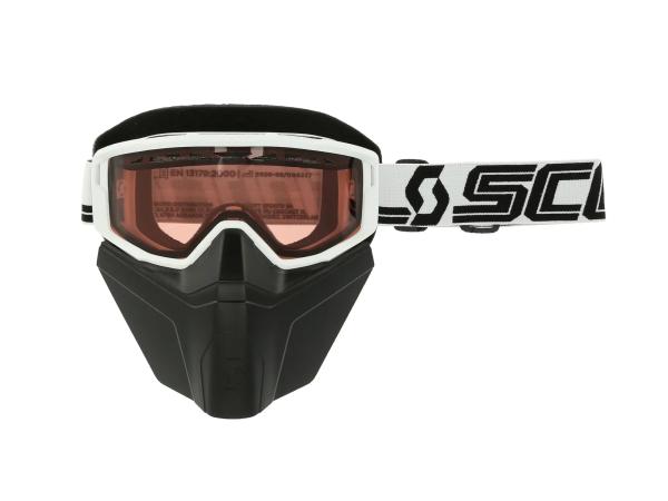 SCOTT Primal Safari Facemask - Schwarz/Weiß/Pink,  10072187 - Bild 1