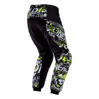 ELEMENT Youth Pants ATTACK black/neon yellow, Item no: 10073749 - Image 2