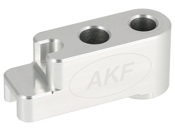 AKF CNC Distanzstück, Bremsgegenhalter Nabe hinten, Alu eloxiert - für Simson S51, S50, SR50, Schwalbe KR51, SR4,  10072060 - Bild 1