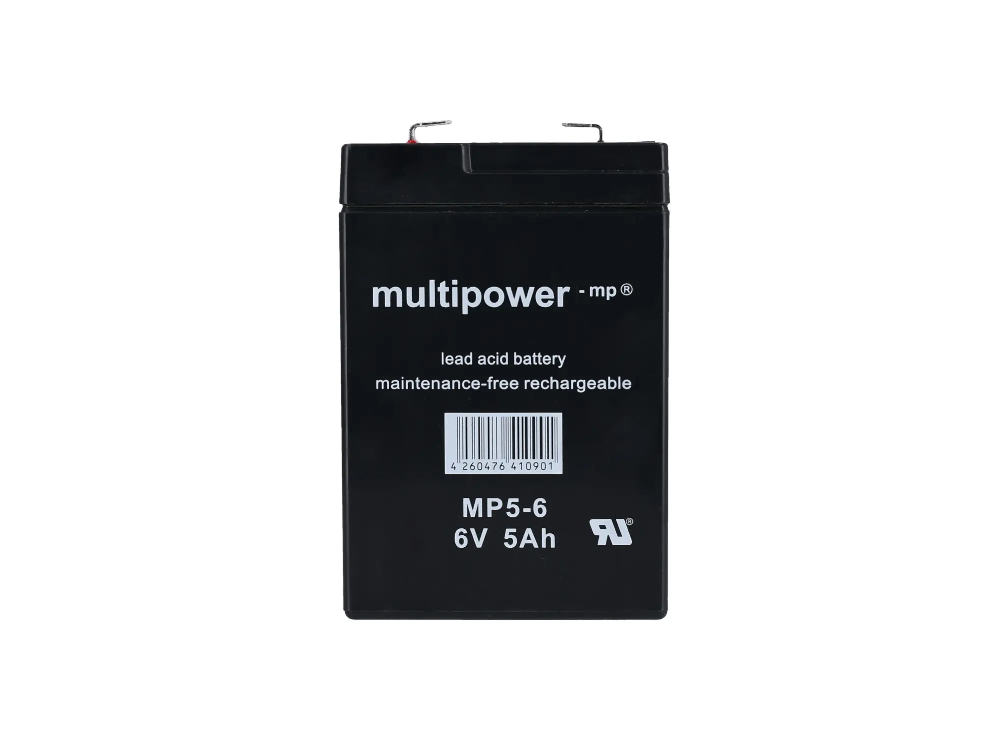 Batterie 6V 5Ah Multipower (Gelbatterie), Item no: GP10000811 - Image 1