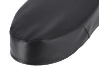 Seat cover smooth, black for short bench without lettering - for Simson KR51/1 Schwalbe, SR4-2 Star, Item no: 10041137 - Image 6