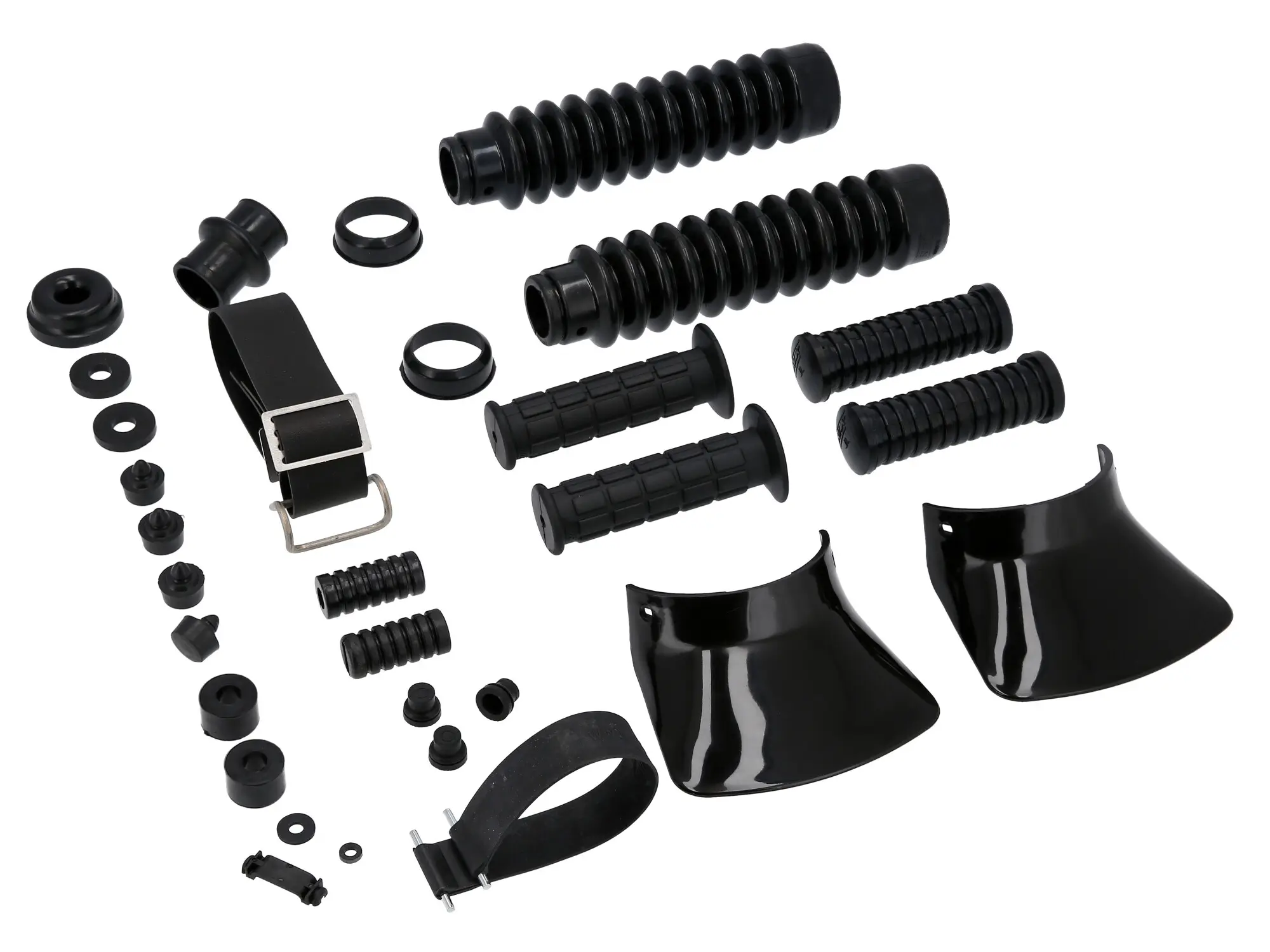 Set: rubber parts for complete vehicle - for Simson S51/S70, Item no: 10073045 - Image 1