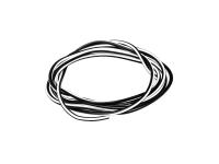 Kabel - Schwarz/Weiß 0,50mm² Fahrzeugleitung - 1m, Art.-Nr.: 10001771 - Bild 1