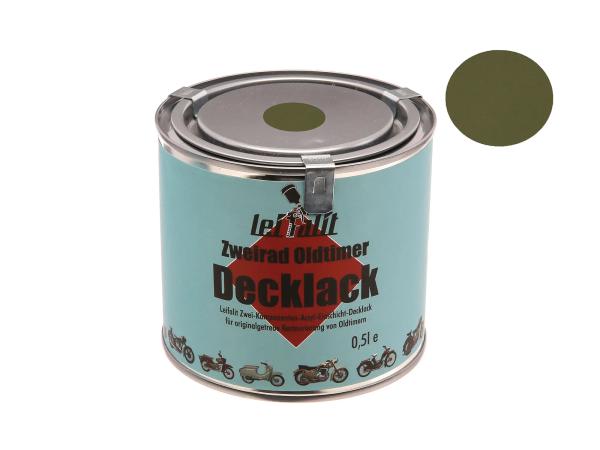 Lackfarbe 2K Leifalit Olivgrün, matt, für NVA Modelle - 500ml,  10062138 - Bild 1