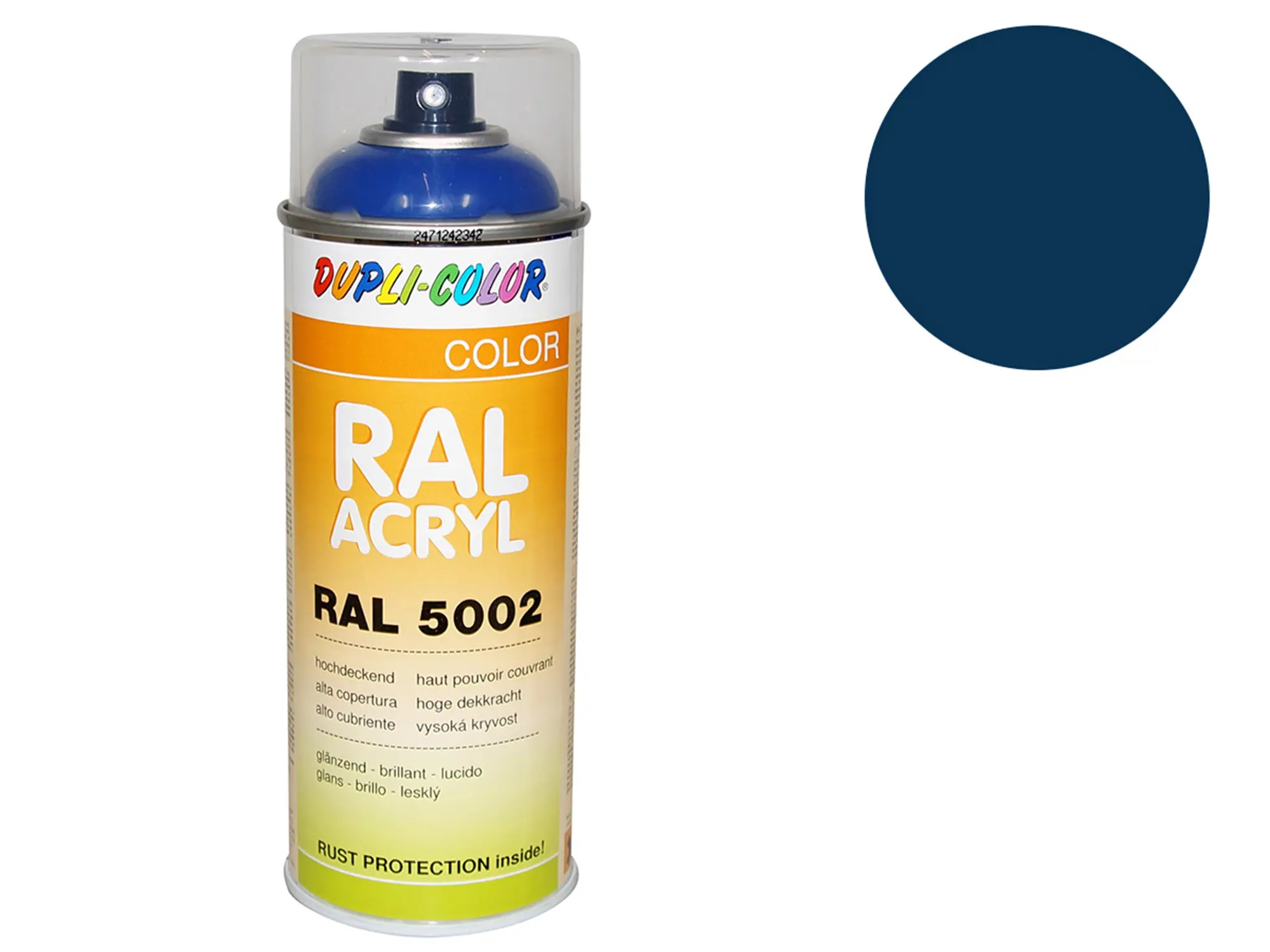 Dupli-Color Acryl-Spray RAL 5001 grünblau, glänzend - 400 ml, Art.-Nr.: 10064784 - Bild 1