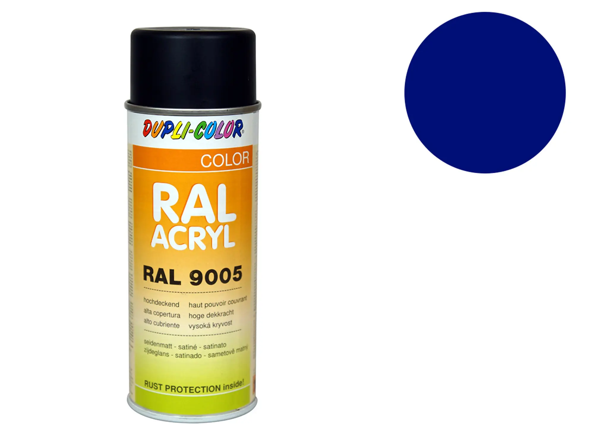 Dupli-Color Acryl-Spray RAL 5002 ultramarinblau, seidenmatt - 400 ml, Art.-Nr.: 10064786 - Bild 1