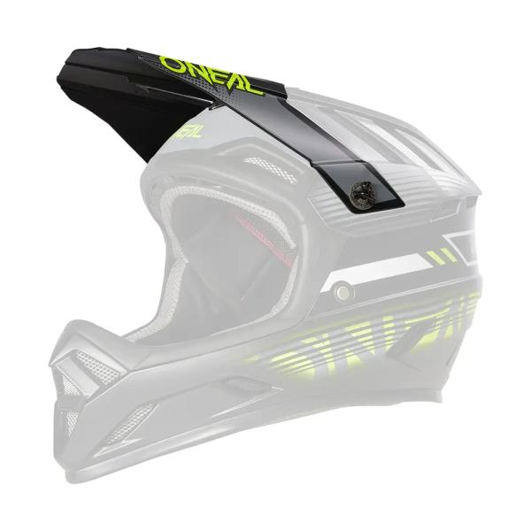 Visor BACKFLIP Helmet ECLIPSE V.23 Grau/Neon Yellow One Size,  10074304 - Bild 1