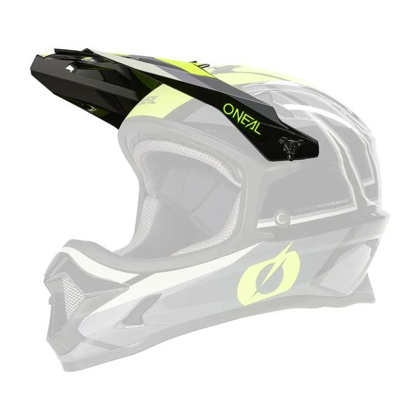 Visor SONUS Youth Helmet SPLIT V.23 Schwarz/Neon Yellow One Size,  10074276 - Bild 1