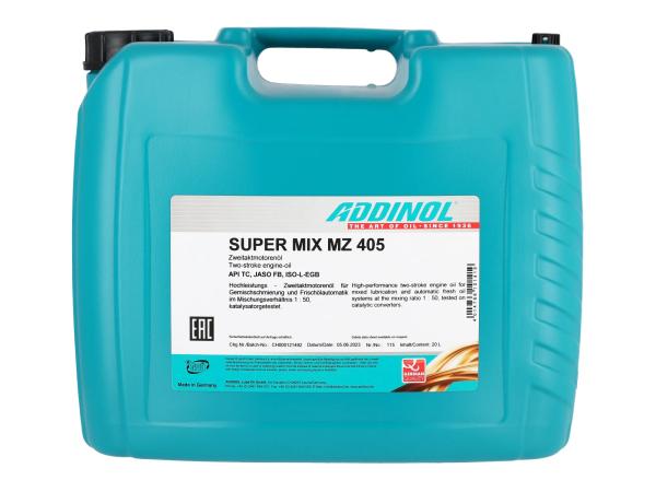 ADDINOL MZ405 - Super Mix 2Takt Motorenöl (Mischöl) - 20Liter,  10062181 - Bild 1