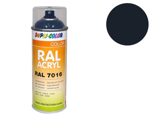 Dupli-Color Acryl-Spray RAL 7021 schwarzgrau, glänzend - 400 ml,  10064842 - Bild 1