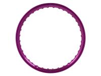 Felge 1,5 x 16" Alufelge Violett eloxiert - für Simson S50, S51, KR51 Schwalbe, SR4, Item no: 10075763 - Image 2