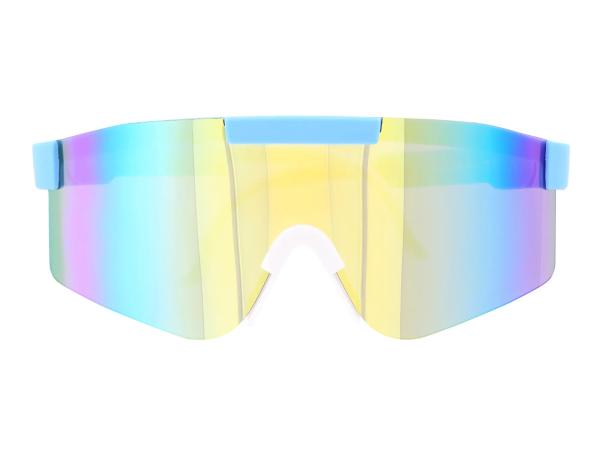 Sonnenbrille "extra Schnell" - Gelb / Blau verspiegelt,  10077893 - Bild 1