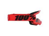 100% Motocross Brille STRATA 2 - Rot / Klar, Art.-Nr.: 10071984 - Bild 2