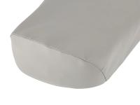 Seat cover smooth, light grey for short bench without lettering - Simson KR51/1 Schwalbe, SR4-2 Star, Item no: 10063253 - Image 4