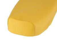 Seat cover smooth, yellow with SIMSON lettering - Simson S50, S51, S70, KR51/2 Schwalbe, SR4-3 Sperber, SR4-4 Habicht, Item no: 10002825 - Image 5