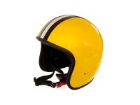 ARC Helm "Modell A-611" Retrolook - Gelb mit Streifen, Art.-Nr.: 10068604 - Bild 3