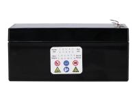 Battery 12V 3.2Ah LANDPORT (fleece - maintenance-free) for conversion kit - for Simson AWO 425, MZ RT, Item no: GP10068545 - Image 2