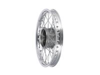 Spoked wheel 1.6 x 16" alloy rim polished + chrome spokes for Simson S50, S51, KR51 Schwalbe, SR4, Item no: 10069199 - Image 2